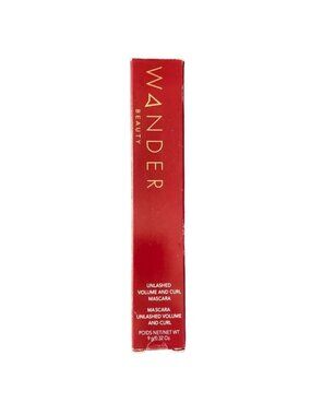 Wander Beauty Unlashed Volume & Curl Mascara in Tarmac Black 0.31oz 9g